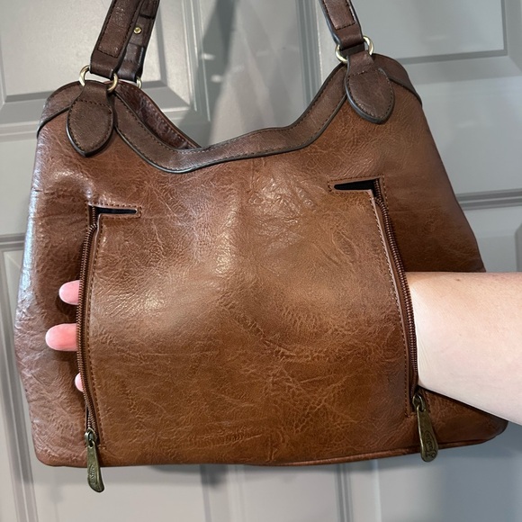 Justin’s women’s western concealed carry leather purse - Picture 6 of 14